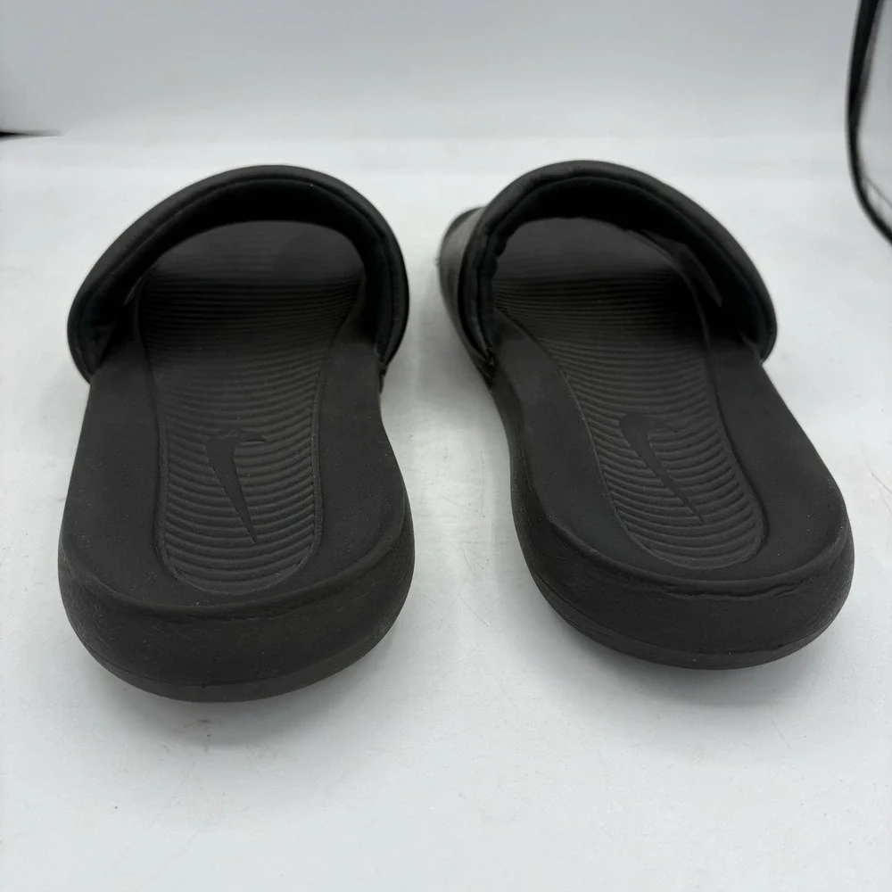 Nike Sandals Mens Size 8 Victori One‎ Slides Black Shower Flip Flop